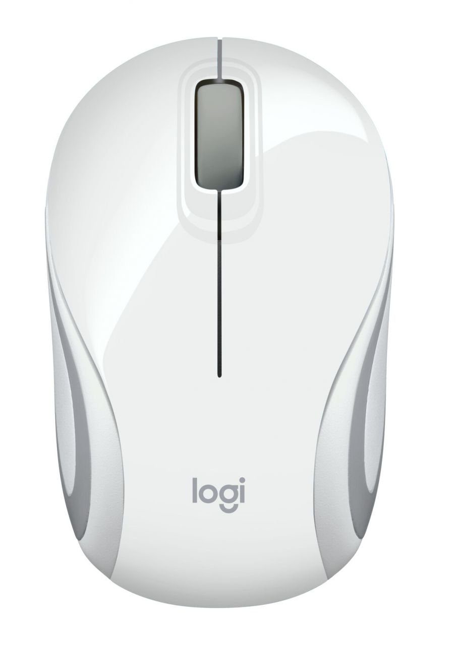 Logitech LGT-M187W Maus weiß