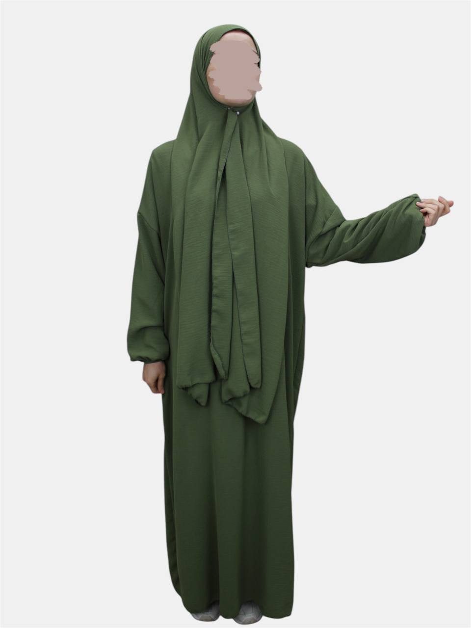 Aymasal Maxikleid Einteilige Abaya mit integriertem günstig online kaufen