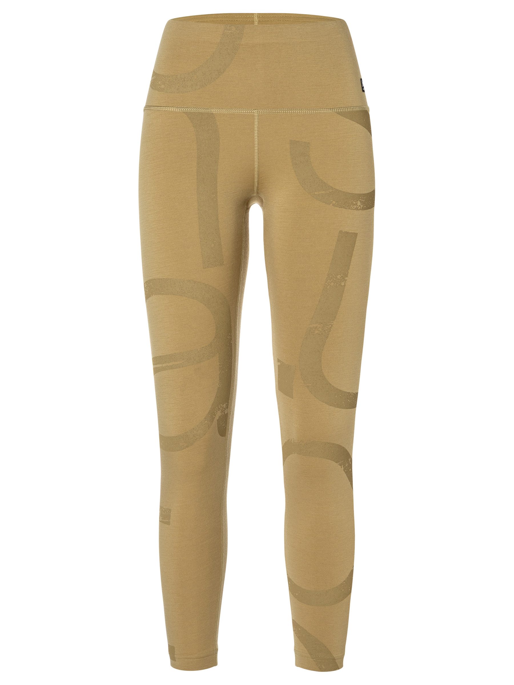 Funktionstights für Damen, Merino W CAPITAL LOGO TIGHTS