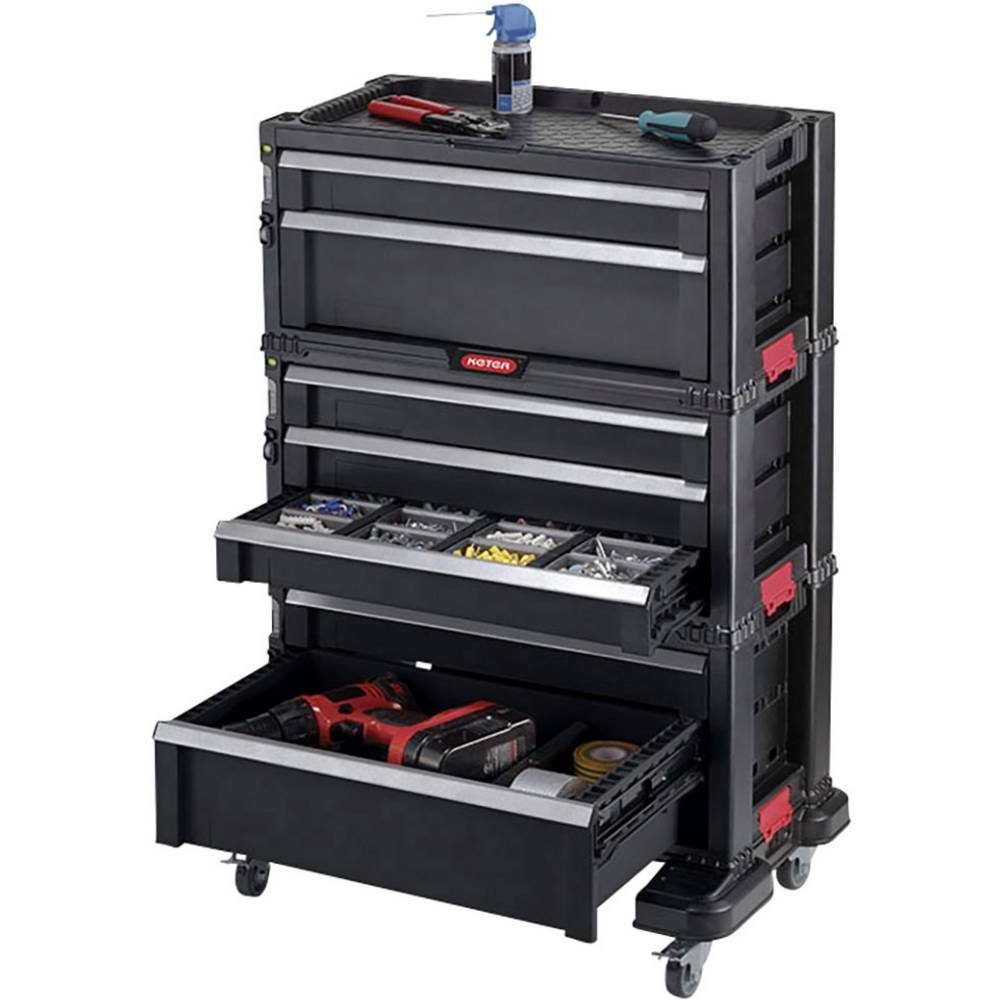 Keter Werkstattwagen Werkzeugwagen mit 7 Schubladen 238557 günstig online kaufen