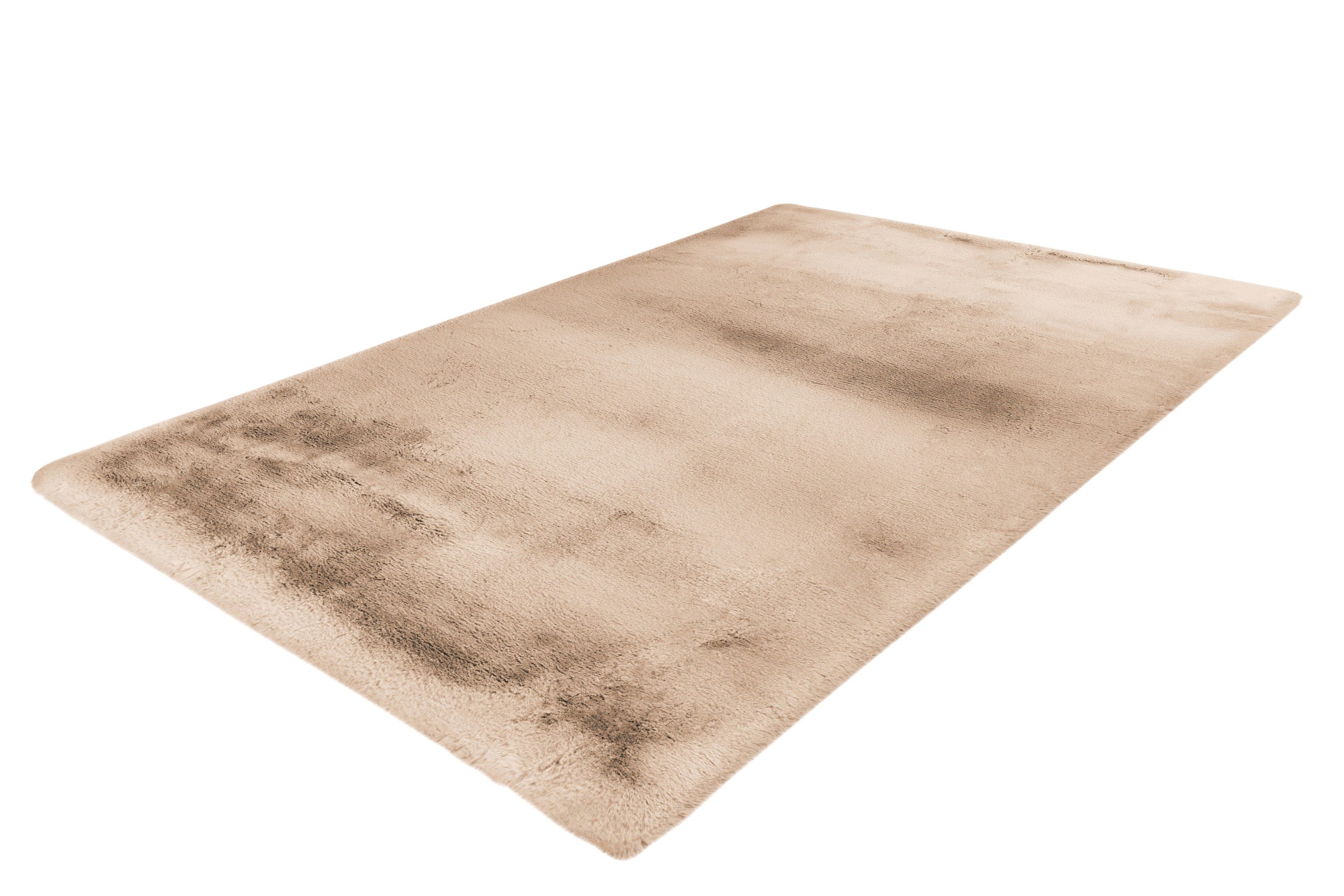 Kayoom Teppich Subb 925, rechteckig, Höhe: 48 mm, Hochflor, Kanninchen Fell Haptik, alle Räume, leichter Glanz