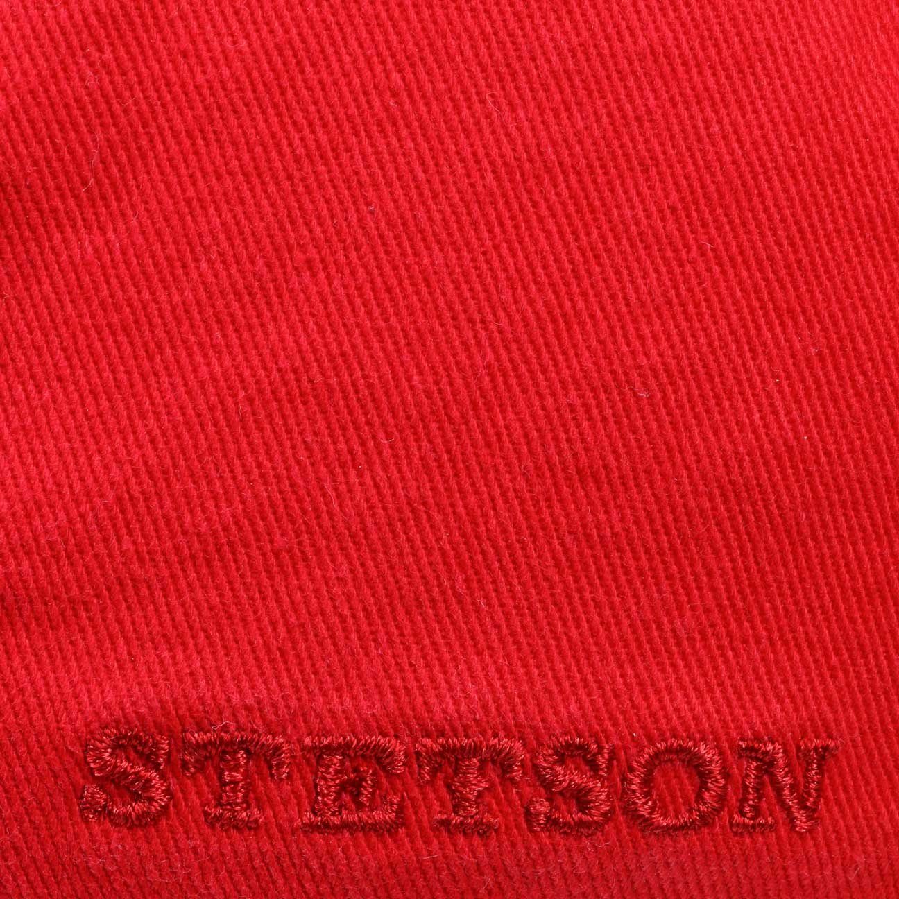Stetson Baseball Cap (1-St) Basecap rot Metallschnalle