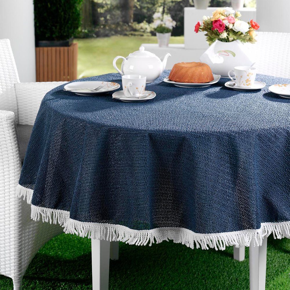 Emhelle Gartentischdecke Garten Balkon Terrasse Tischdecke günstig online kaufen
