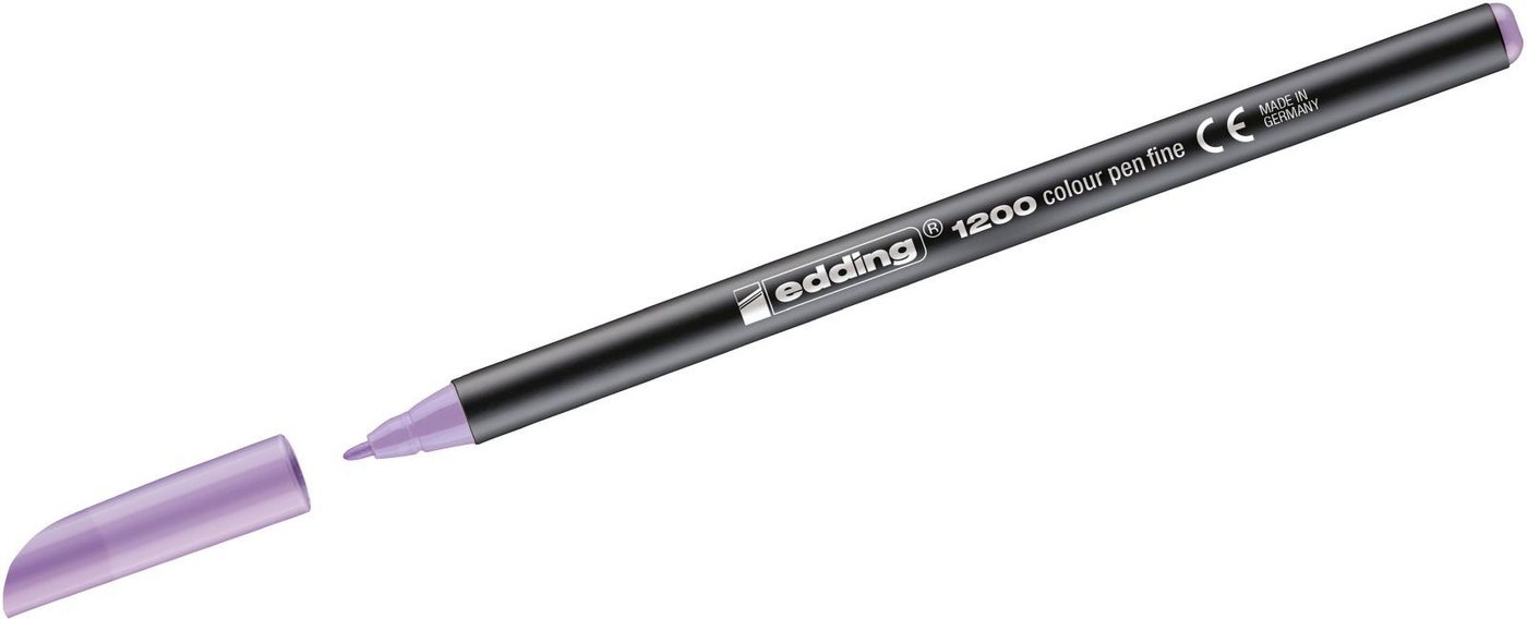Thumbnail - edding Filzstift Fasermaler edding 1200 colourpen 1mm beerig Lavendel.
