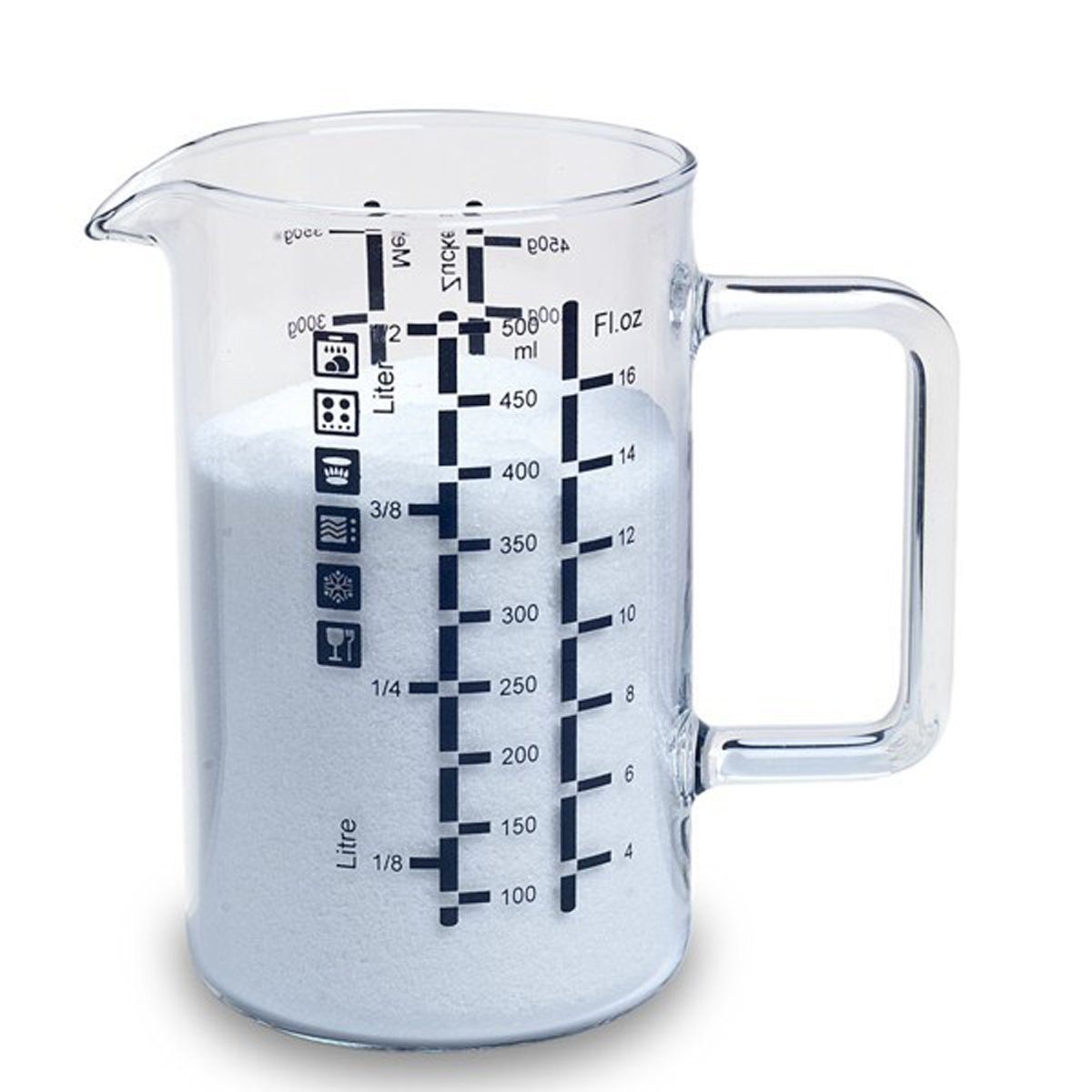 SIMAX Messbecher, Glas
