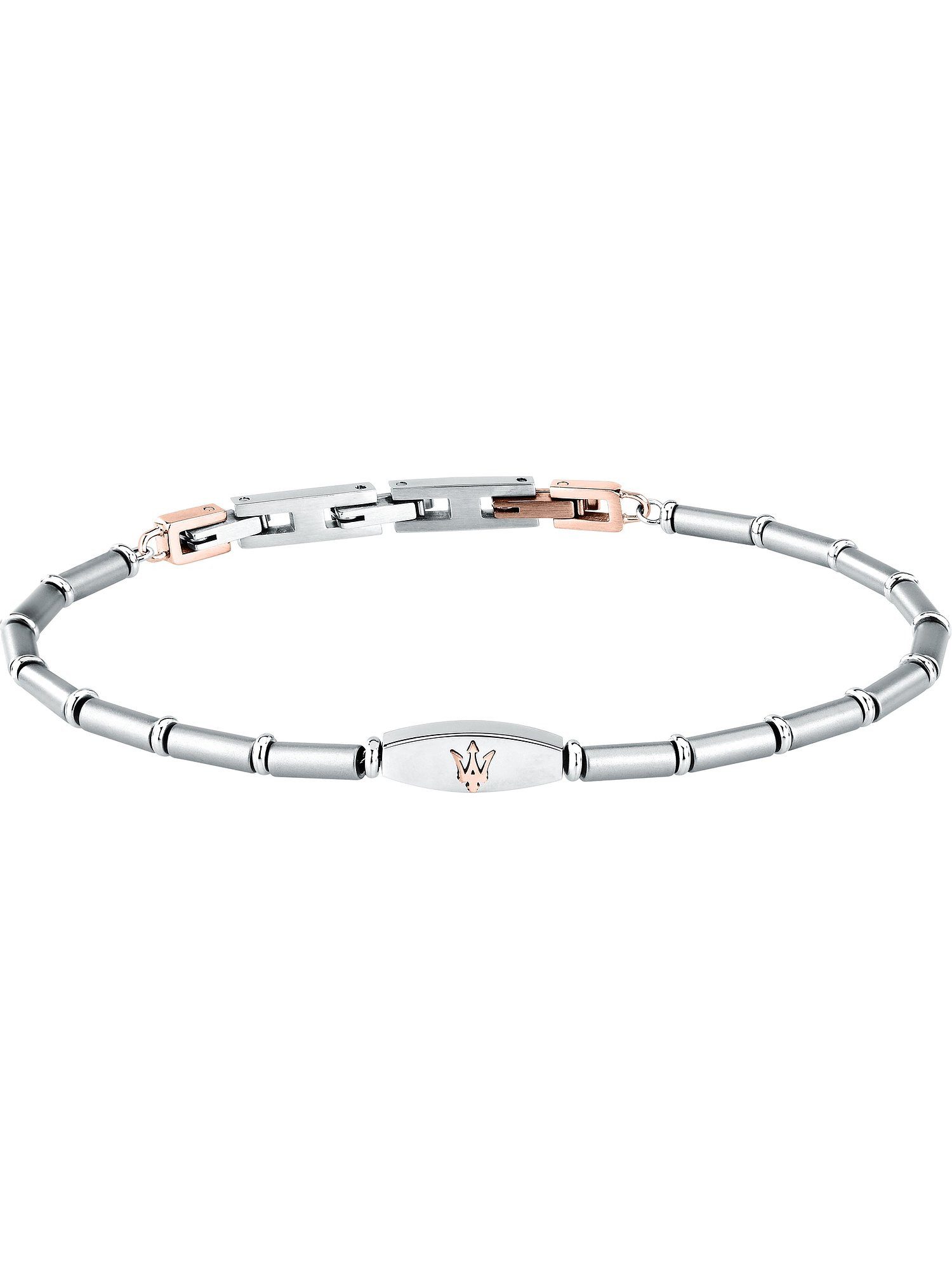 MASERATI Edelstahlarmband Maserati Herren-Armband Edelstahl, Titan