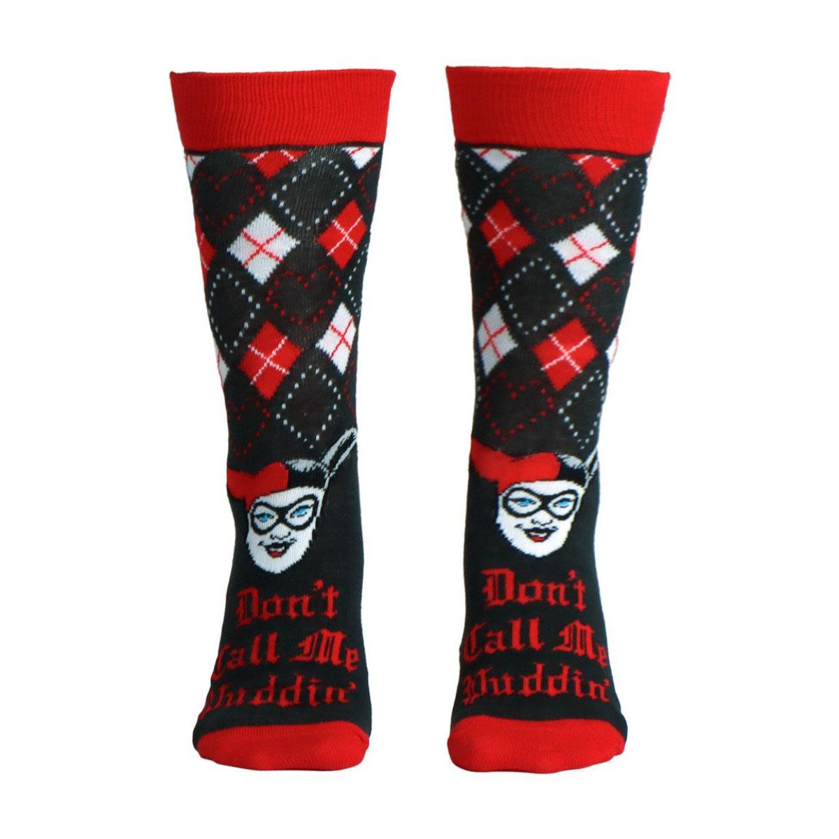 Cerda Socken Harley Quinn Ein-Paar Baumwollsocken Freizeit und Alltagssocken 36-43