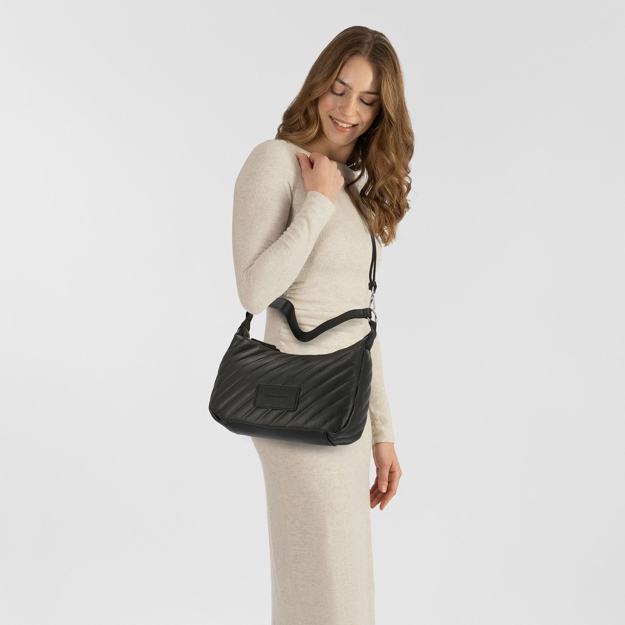 TOM TAILOR Schultertasche Mirela, Polyurethan
