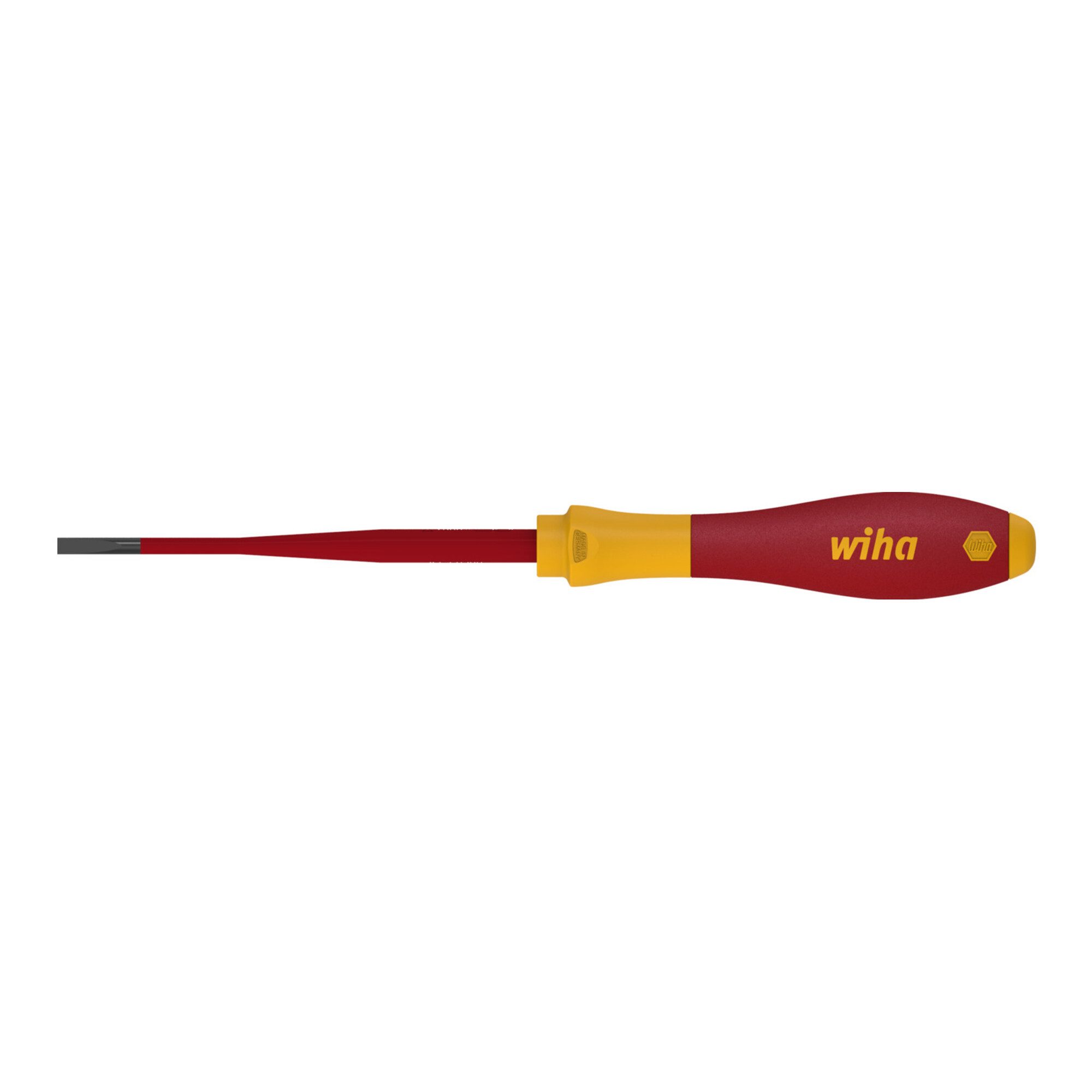 Wiha Elektro-Schraubendreher Wiha Schraubendreher SoftFinish® electric slimFix Schlitz 4 x 100 mm