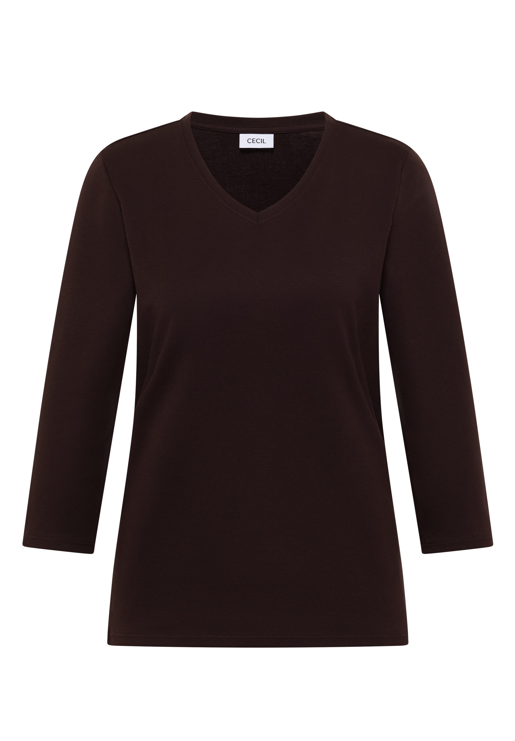 CECIL V-Shirt aus reiner Baumwolle – Bild 4 von 5