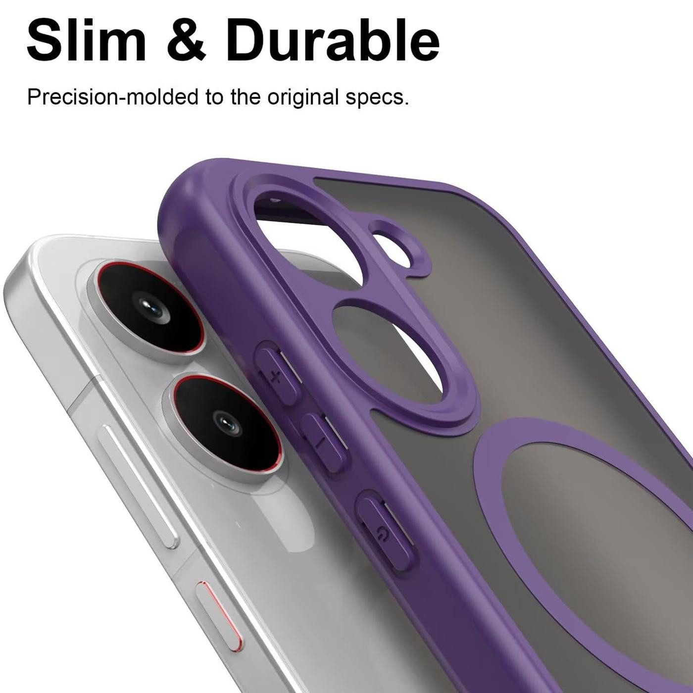 CoolGadget Handyhülle Magnet-Hülle für Xiaomi Poco X8 Pro Schutzhülle magnetisch 6,59 Zoll, Hülle Matt Stoßfest kompatibel mit QI-Laden Zubehör Kameraschutz Cas – Bild 4 von 5
