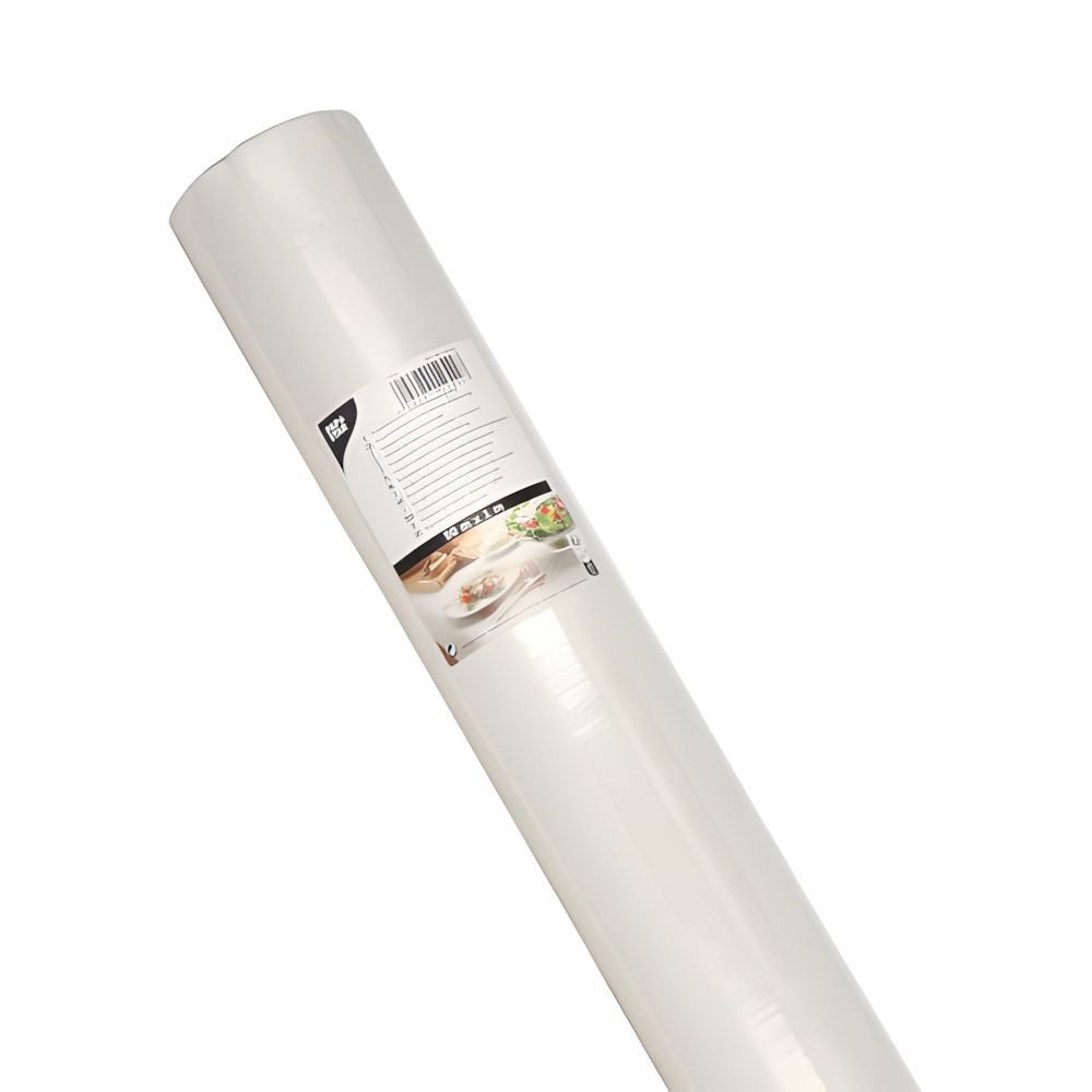 PAPSTAR Tischdecke Papiertischtuch mit Damastprägung 50 m x 1 m weiss – Bild 3 von 3