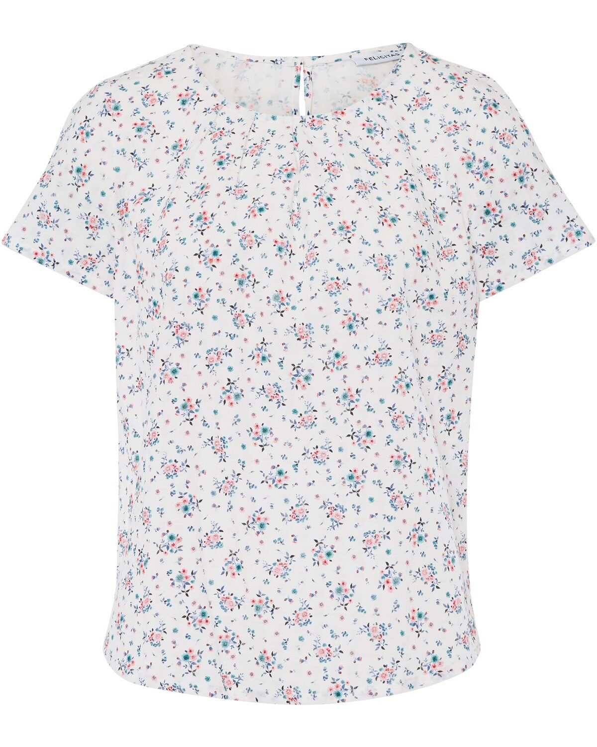 Blusenshirt Kurzarm-Bluse Betty