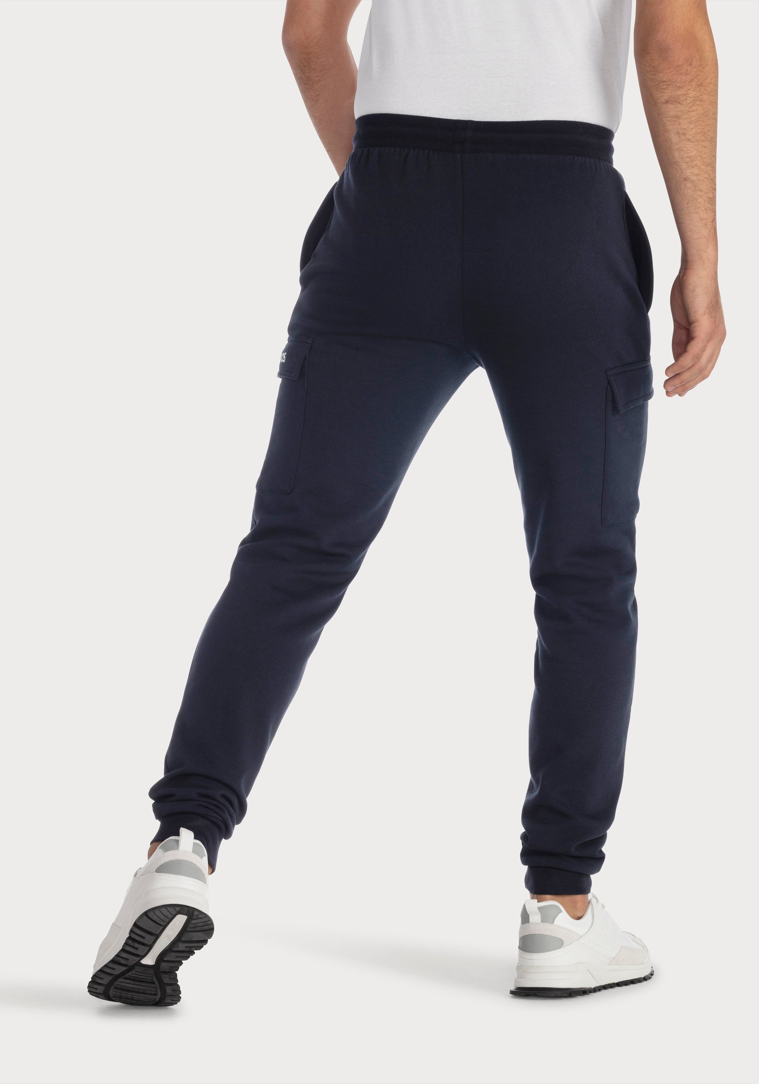 KangaROOS Sweathose Jogginghose mit Kordel, Relaxhose leichte Sweat-Qualtität