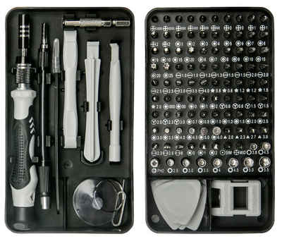 WGB Das Werkzeug Werkzeugset, (117-St), Feinmechaniker Reparatur-Set