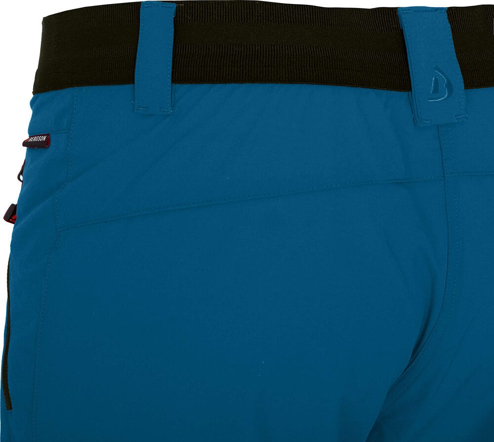 Bergson Outdoorhose VIDAA COMFORT (slim) Damen Wanderhose, leicht, strapazierfähig, Normalgrößen, Saphir blau