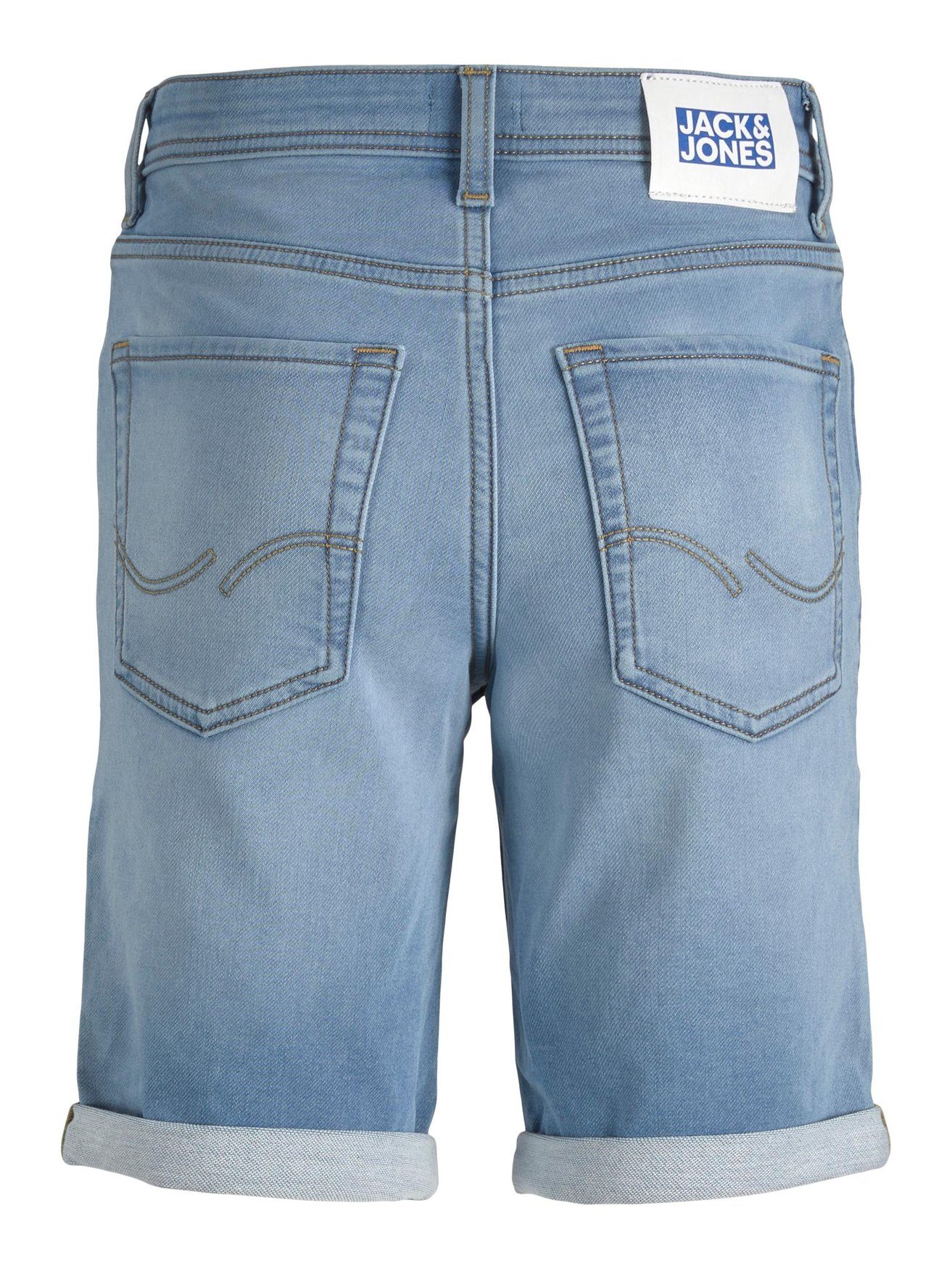 & Jones JJIRICK in Junior Jack Shorts Jack Knielange Jones 6000 Blau Shorts Jeans &
