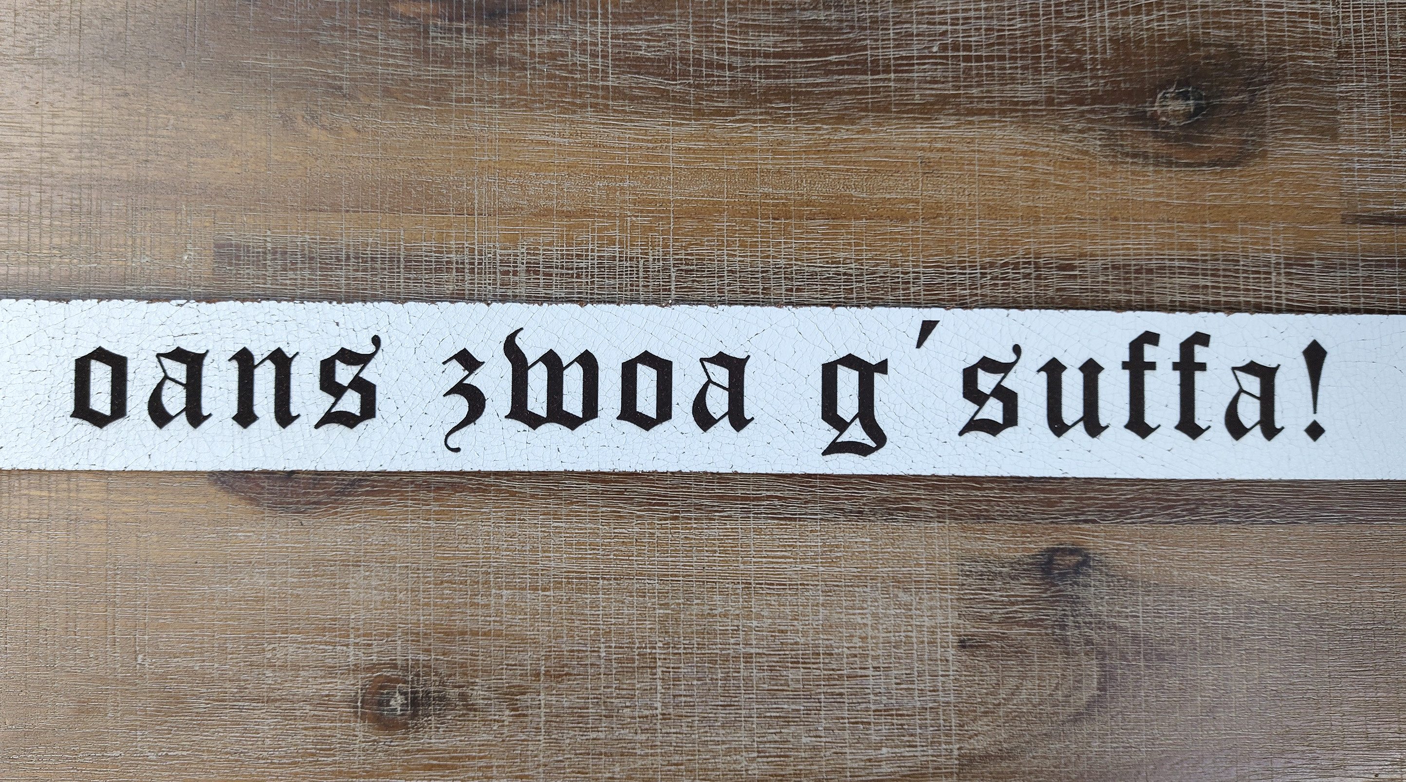 Der Trachtler Ledergürtel Trachtengürtel "oans zwoa günstig online kaufen