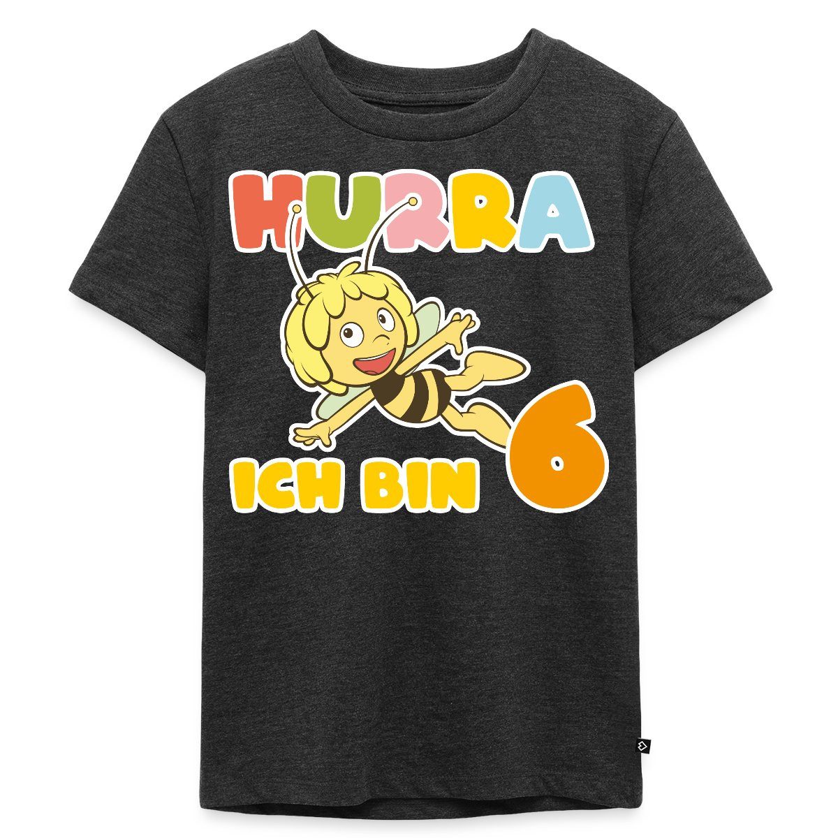 T-Shirt Biene Maja 6. Geburtstag Kinder Premium T-Shirt