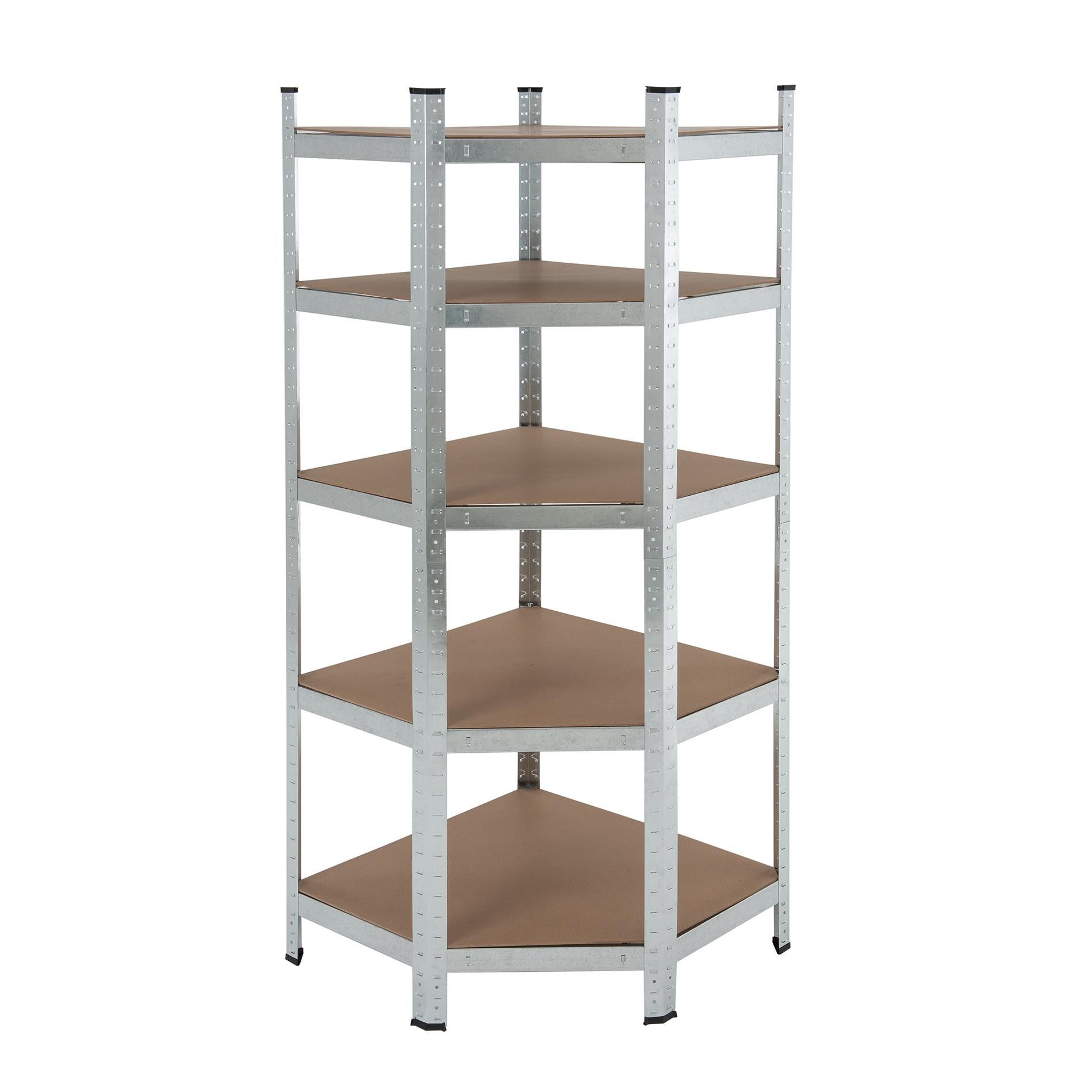 Regal Steckregal Eckregal Lagerregal 180x70x40 cm Werkstattregal Kellerreg