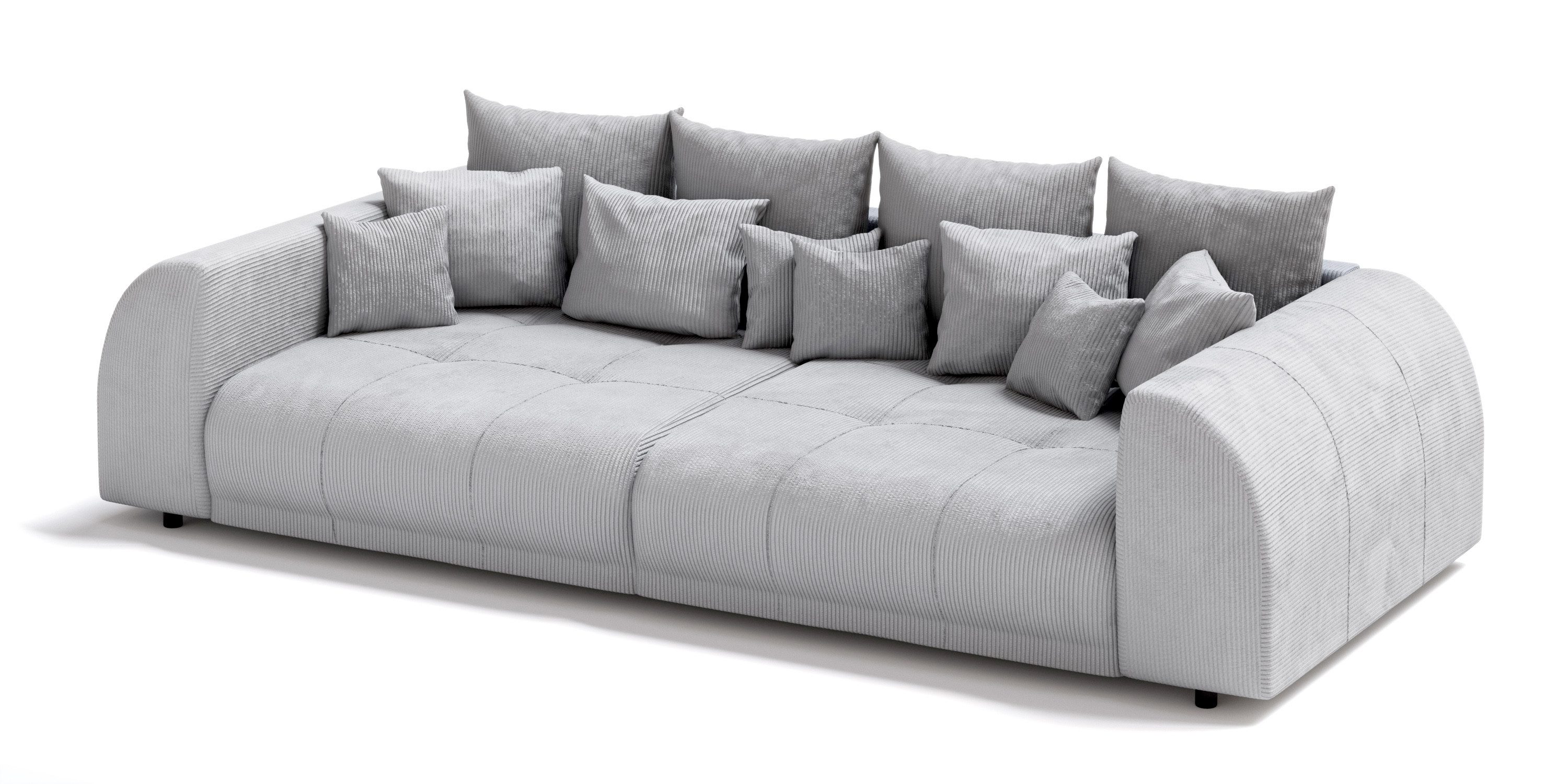 S-Style Möbel Big-Sofa Levana 5-Sitzer Boxspringfederung günstig online kaufen