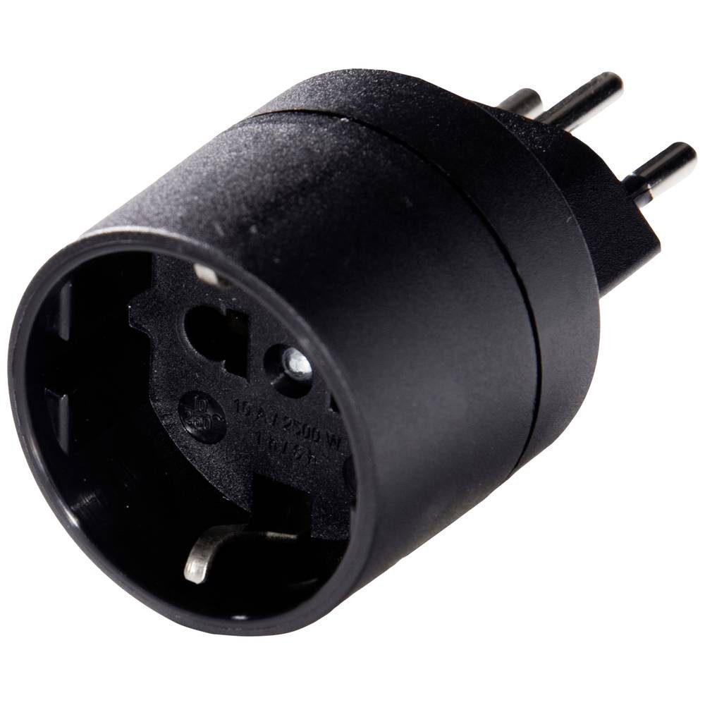 Reisestecker Schweiz Typ 12 / Europa mit Reiseadapter