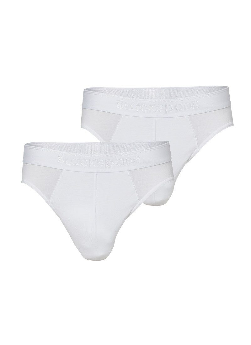 BlackSpade Slip Herren Slips 2er-Pack Mood 9322 - Weiß