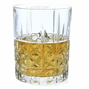 Nachtmann Whiskyglas Das Glas ist immer Halbvoll 2er Set, Kristallglas, lasergraviert