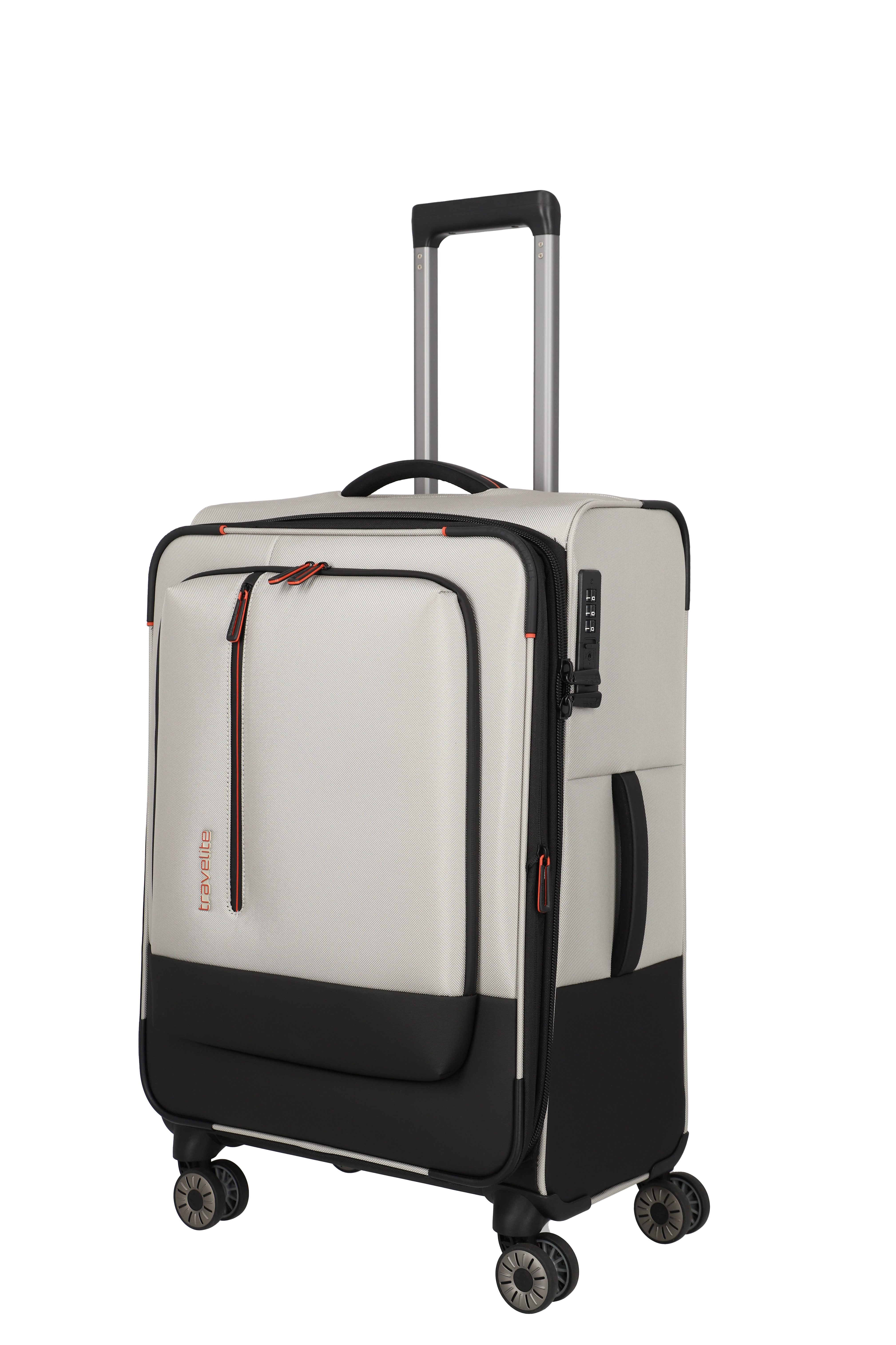 travelite Weichgepäck-Trolley CROSSLITE Reisekoffer Weichgepäck, 4 Rollen, Koffer, mit TSA-Schloss, wasserabweisendes Material