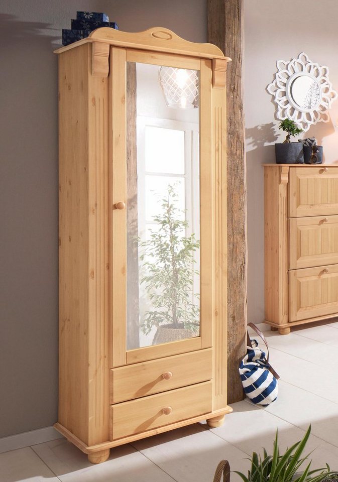 Home affaire Garderobenschrank »Adele« mit Spiegel | OTTO Home affaire Garderobenschrank »Adele« mit Spiegel | OTTO