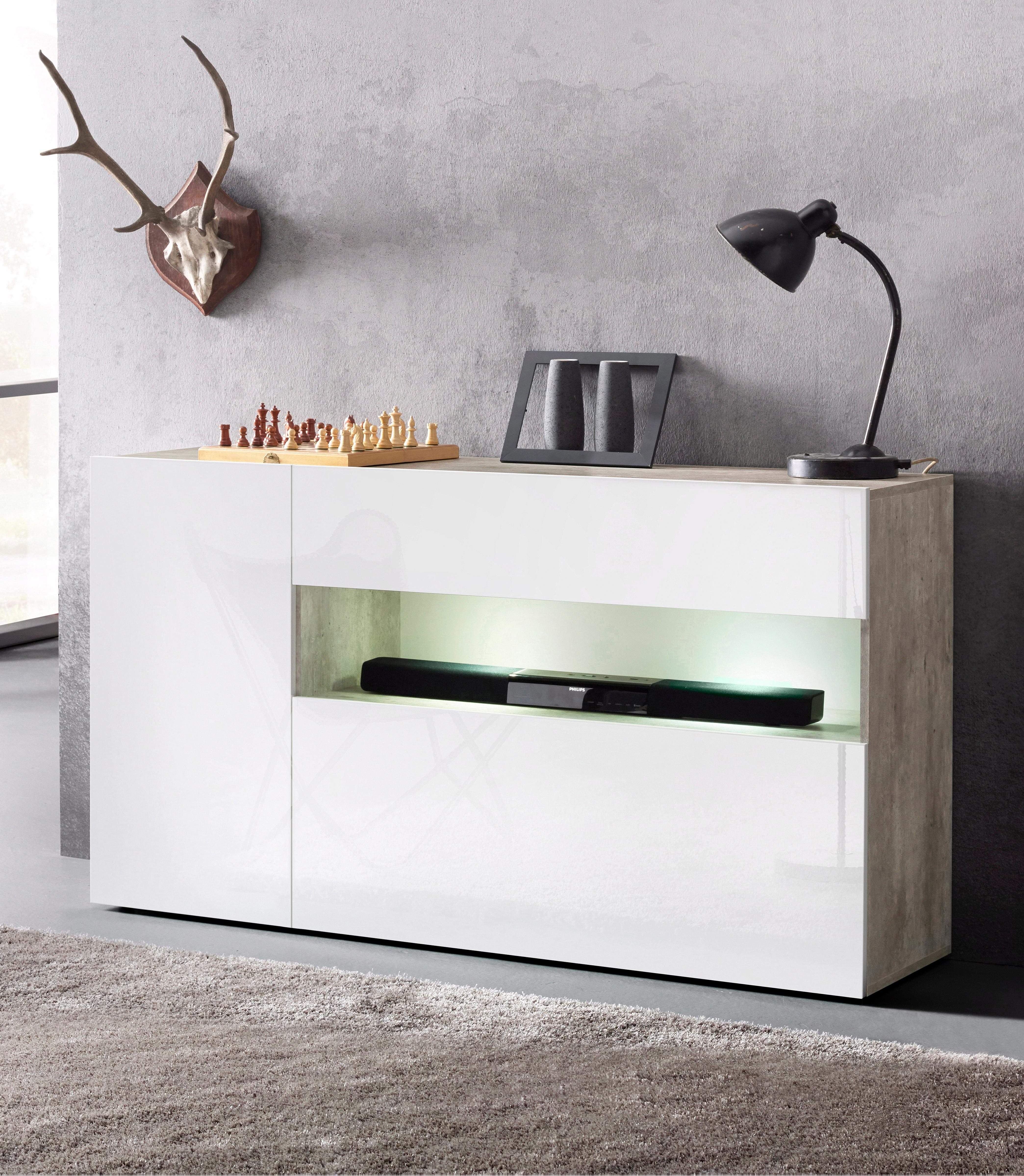 Sideboard, Breite 140 cm Sideboard, Breite 140 cm