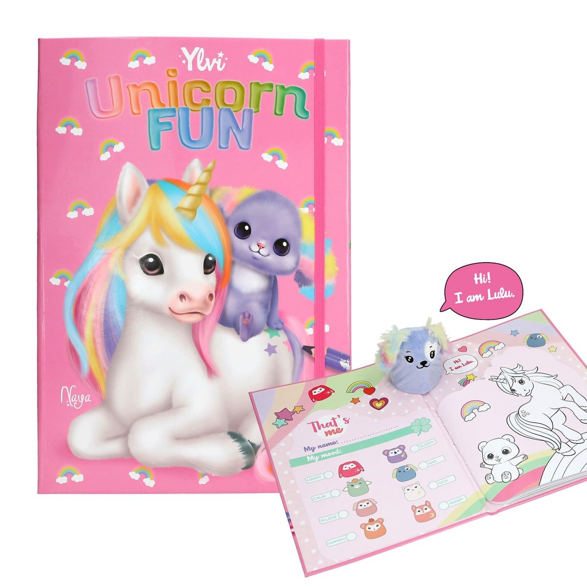 Depesche Malbuch Ylvi Unicorn Fun Malbuch - 24 Seiten