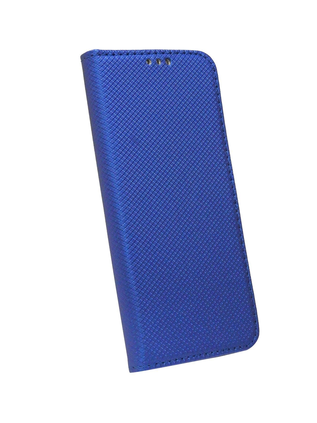 Handytasche Kartenfach SAMSUNG Blau GALAXY mit (A505F) Handy Buch Hülle Tasche Standfunktion, cofi1453 Schutzhülle Etui "Smart" mit kompatibel A50 Brieftasche
