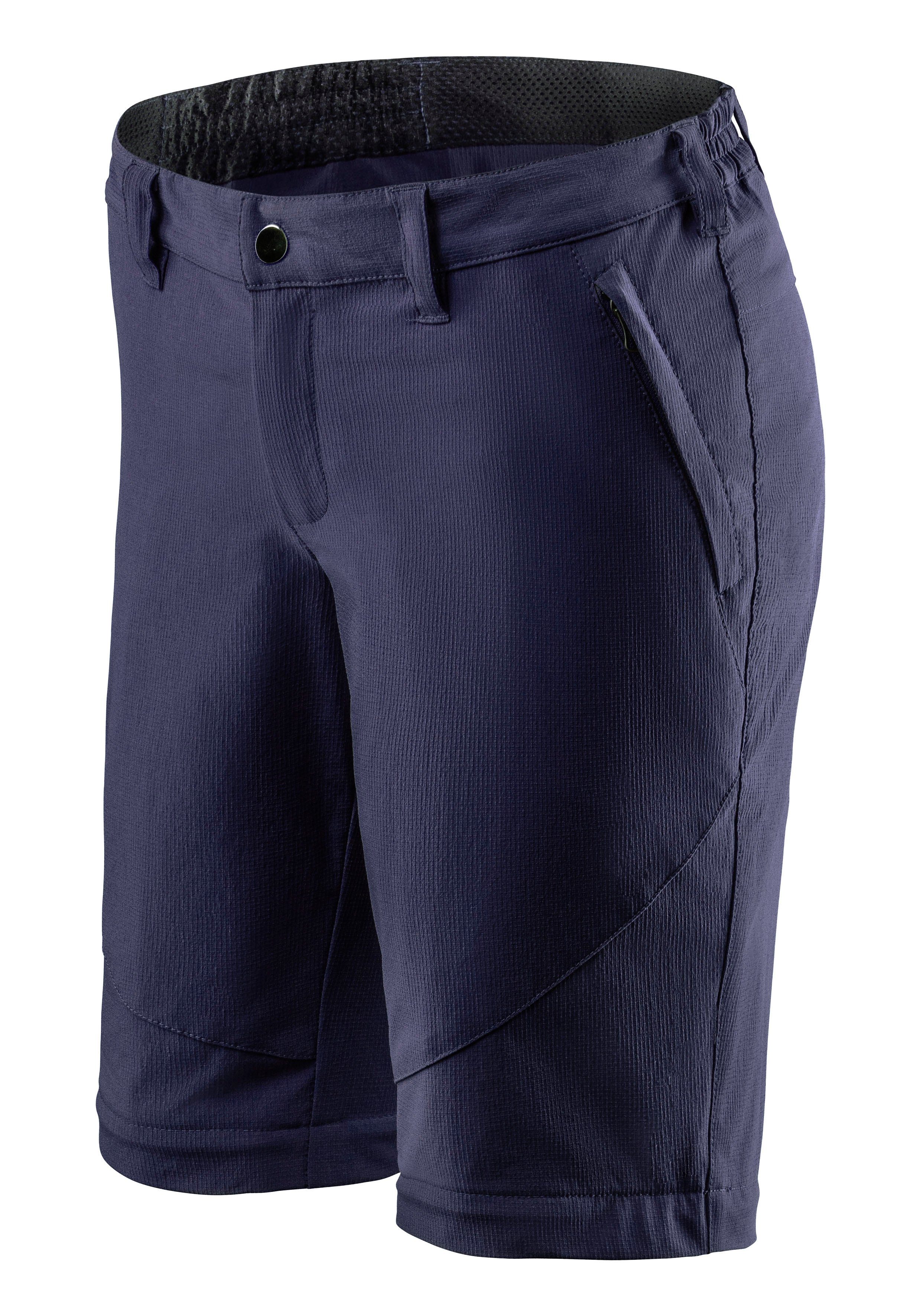 Trekkinghose mit LASCANA ACTIVE 1-Hose abnehmbaren navy Hosenbein 2-in