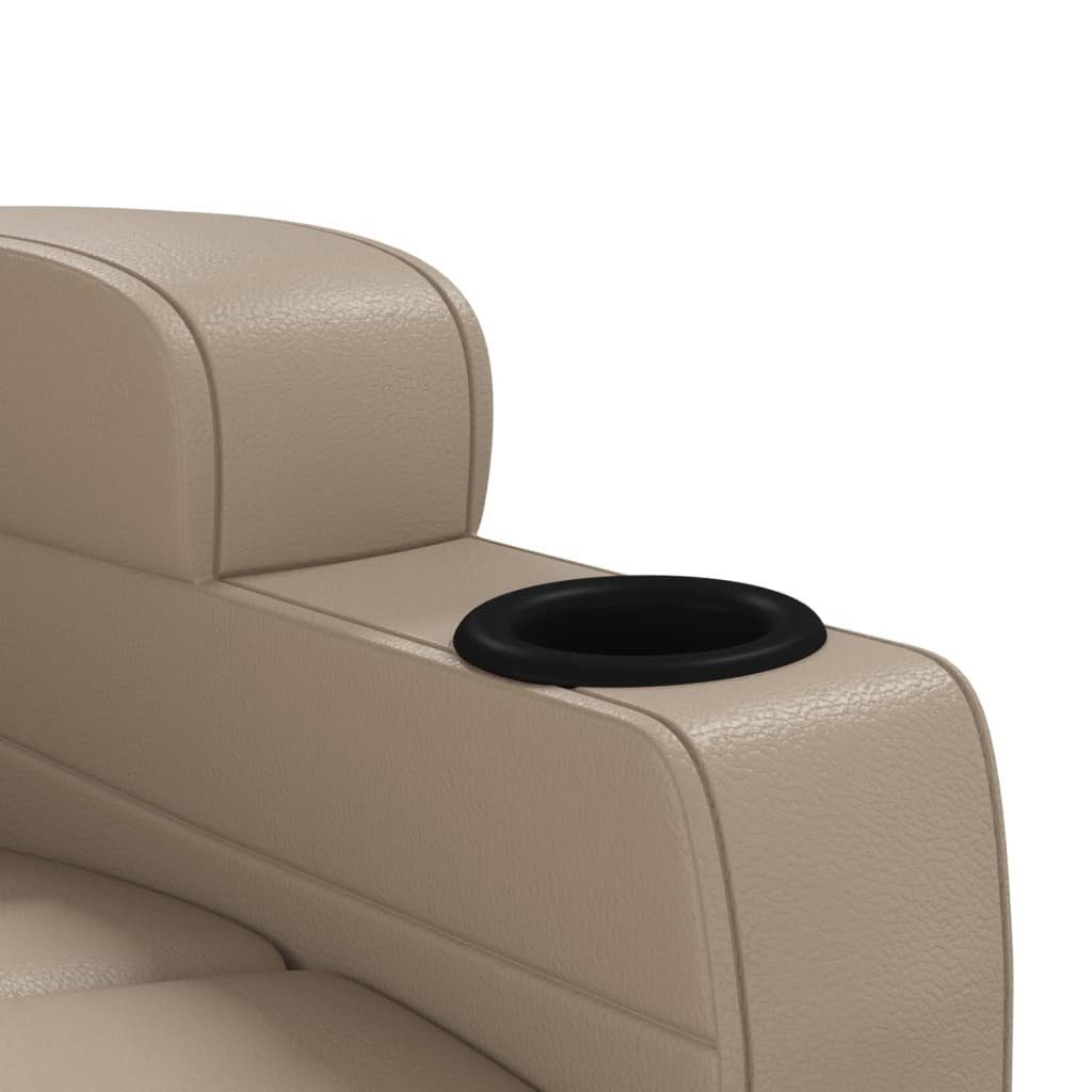 DOTMALL Massagesessel Sitzkomfort, geformt, Kunstleder Cappuccino-Braun Relaxsessel,hoher ergonomisch