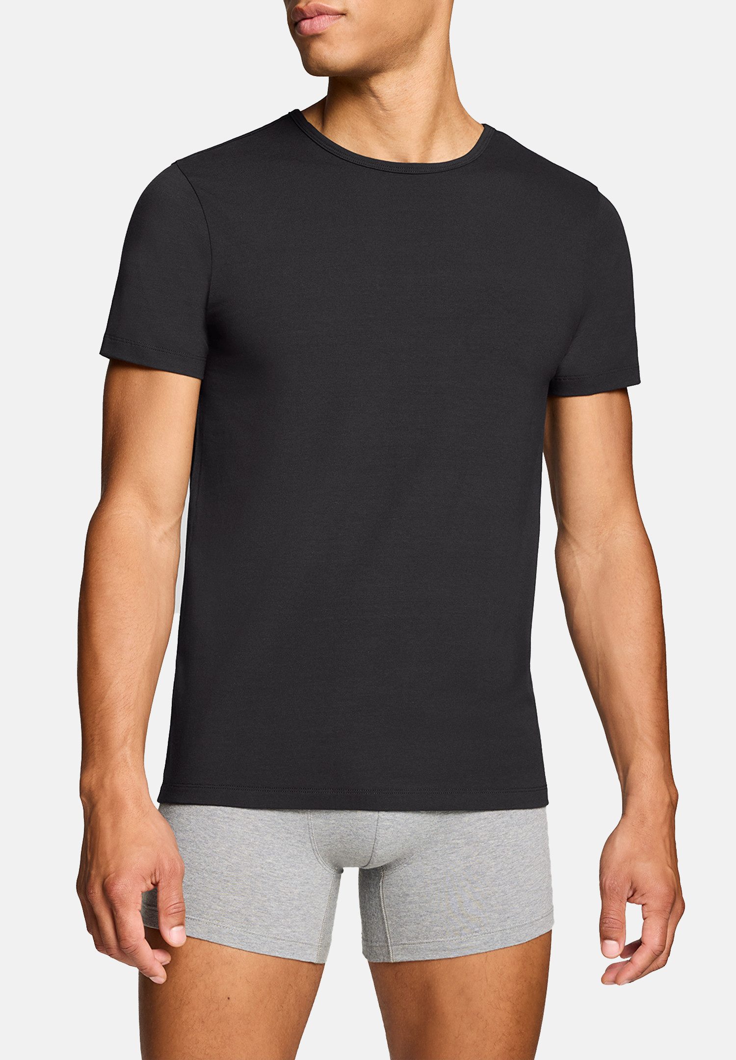 Levi's® Poloshirt LEVIS MEN SOLID CREW 4P (Packung, 4-tlg., 4er-Pack)
