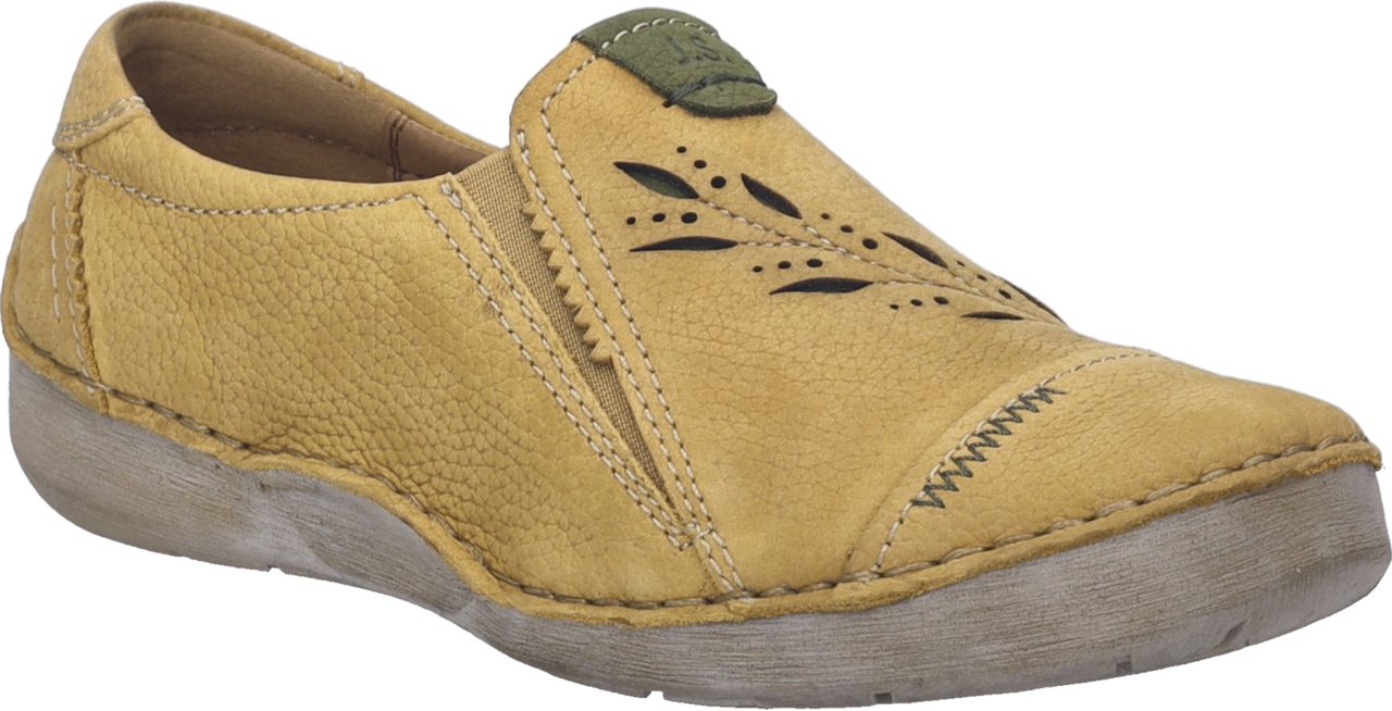 Josef Seibel Fergey 42 Slipper Slip-On Sneaker, Halbschuh, Schlupfschuh mit Gummizügen, G-Weite