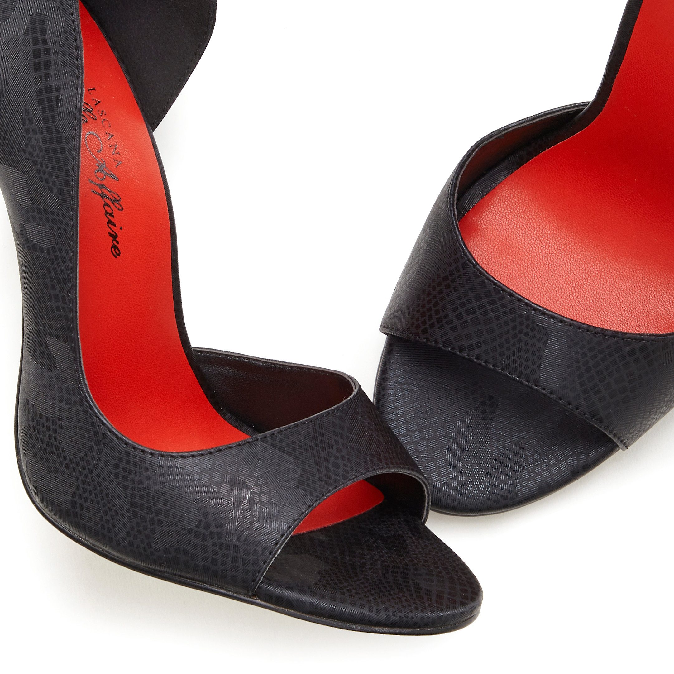 LASCANA Belle Affaire Peeptoe Pumps mit hohem Absatz, High-Heel-Sandalette verführerischer Sommerschuh, stilvoller, offener Schuh