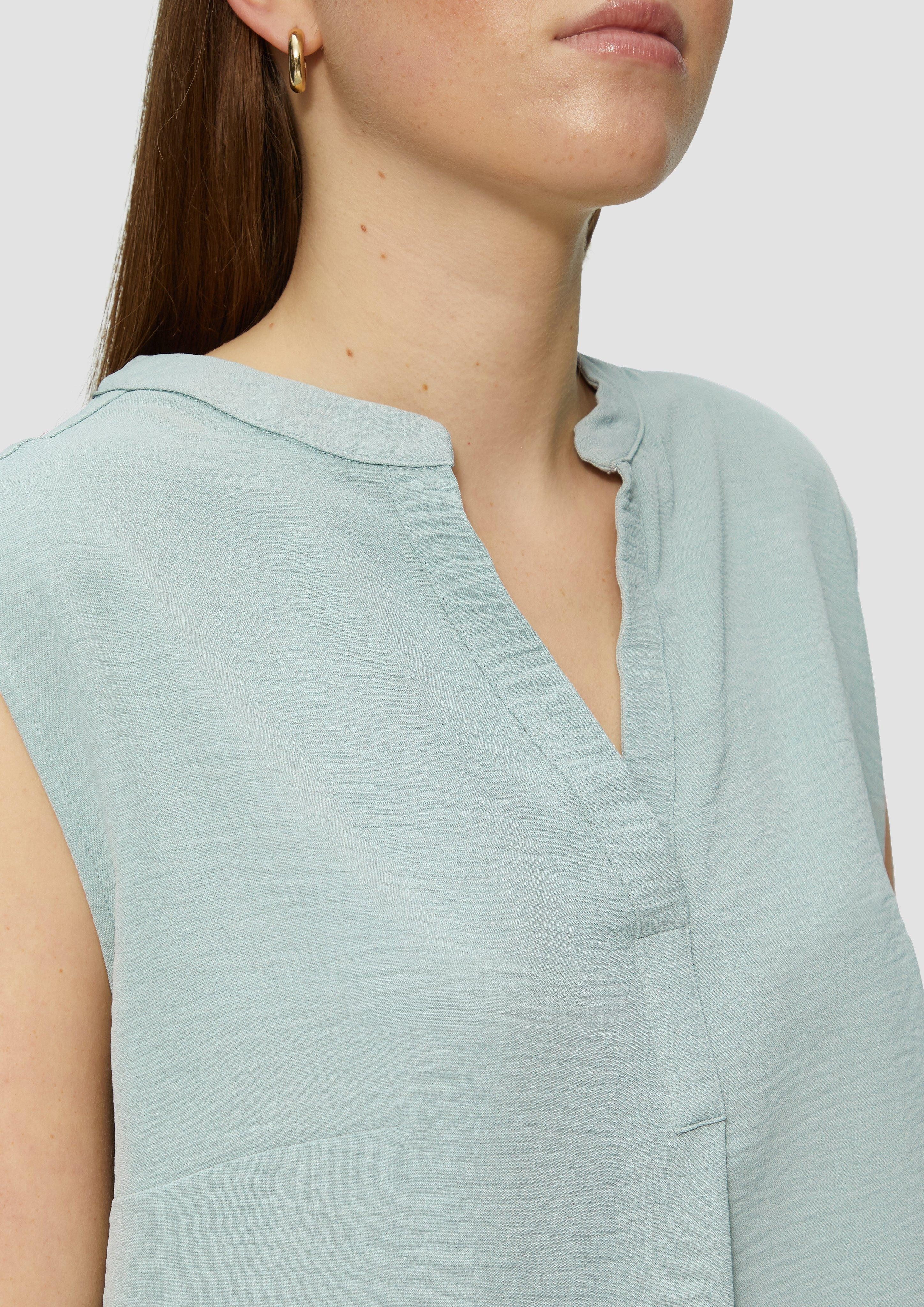 QS Langarmbluse Feminines Blusentop günstig online kaufen