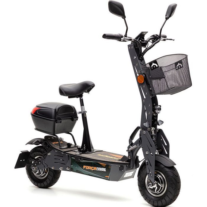 Forca E-Scooter Evoking Duo 45 km/h Safety Plus (inkl. Lithium-Akku) 45 km/h