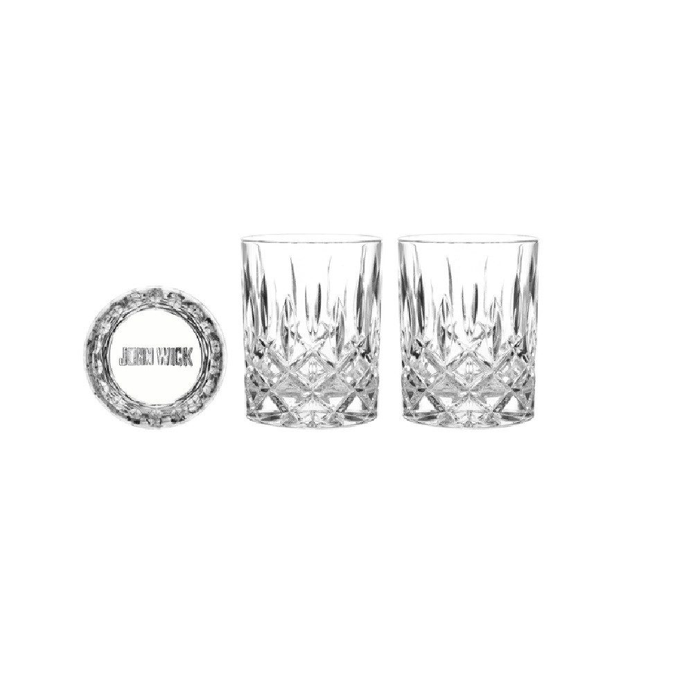 Nachtmann Cocktailglas Nachtmann John Wick Tumbler 2er Set, Kristallglas