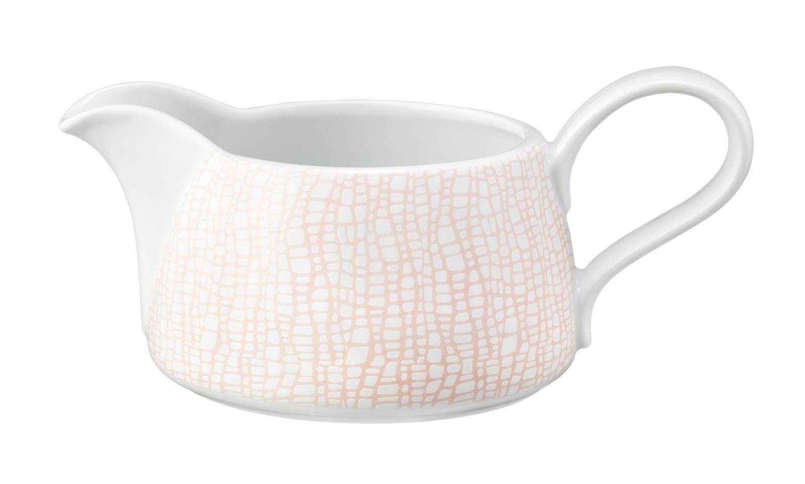 Seltmann Weiden Sauciere Seltmann Weiden L Fashion posh rose Sauciere 0,60l, Porzellan, (Packung)