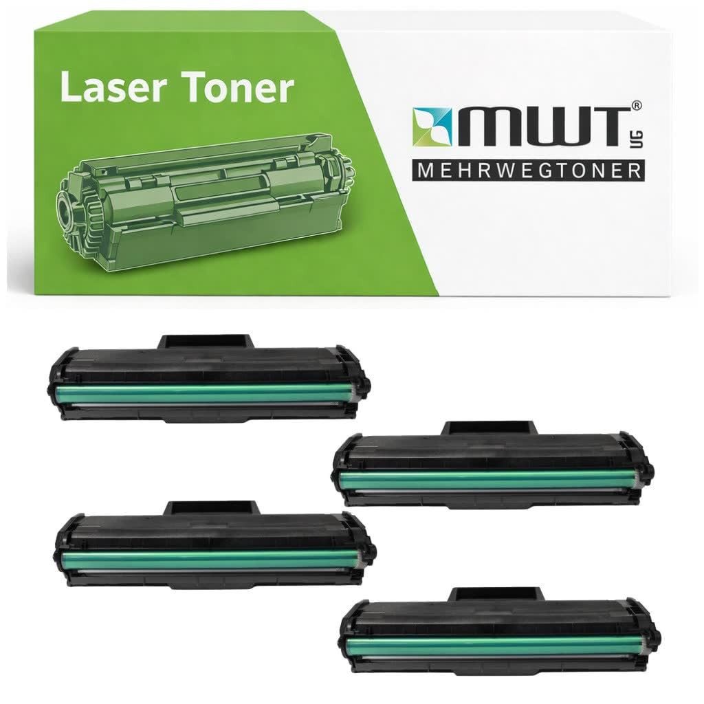 Eurotone Tonerkartusche MLTD111S, (Packung, 10-St., Lieferumfang: 10er-Pack in Schwarz Toner in Schwarz), Eurotone Toner MLTD111S, 10er-Pack in Schwarz, Schwarz