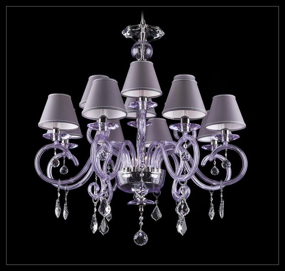 JVmoebel Kronleuchter Moderner Bohemia Leuchter aus Kristall in eleganter Form, Warmweiß, Made in Europa