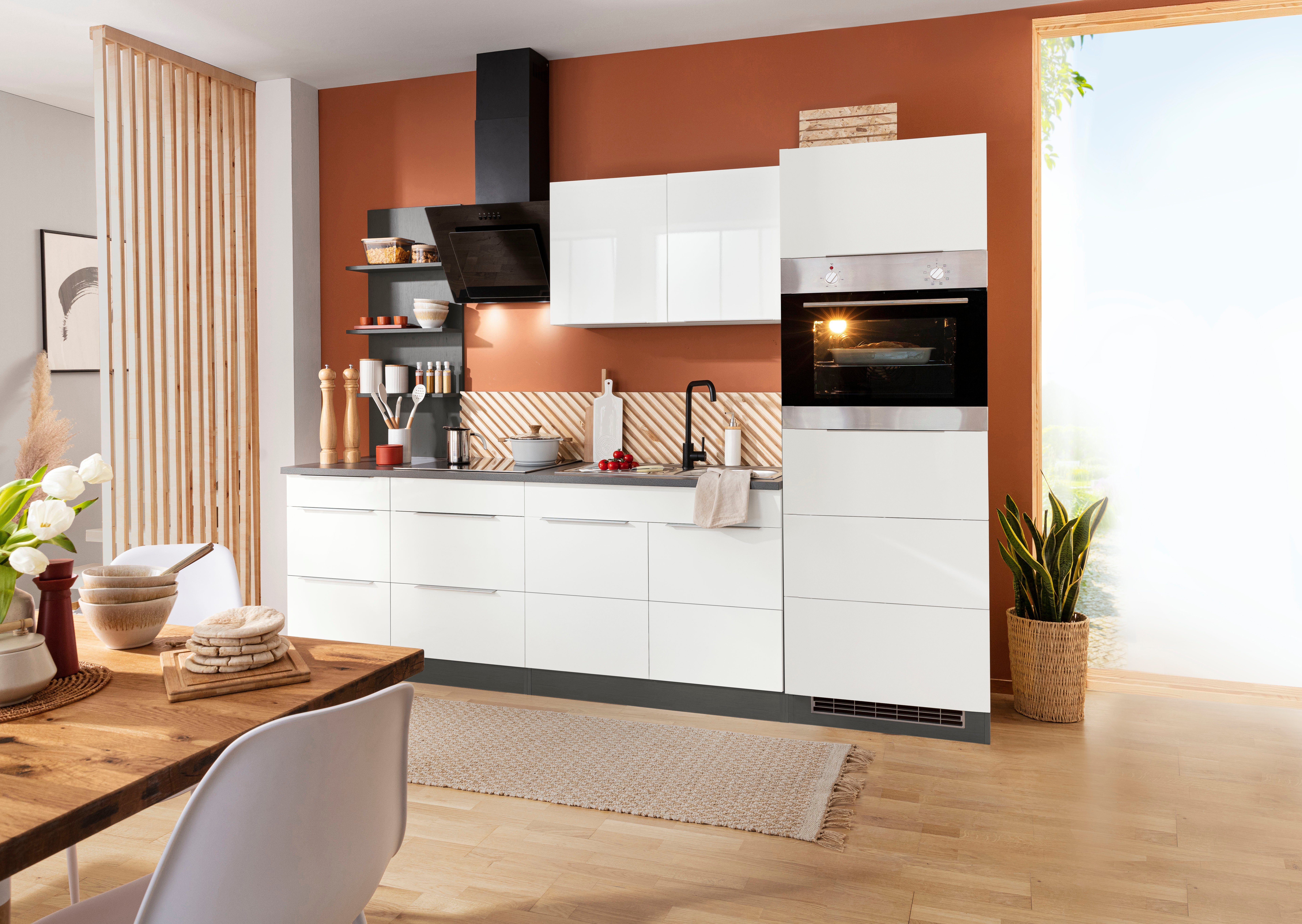 KOCHSTATION Küchenzeile KS-Brindisi Breite 270 cm, günstig online kaufen