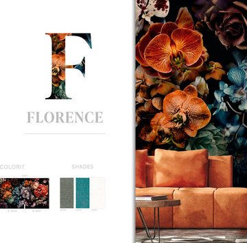 Marburg Fototapete Florence, glatt, matt, moderne Vliestapete für Wohnzimmer Schlafzimmer Küche