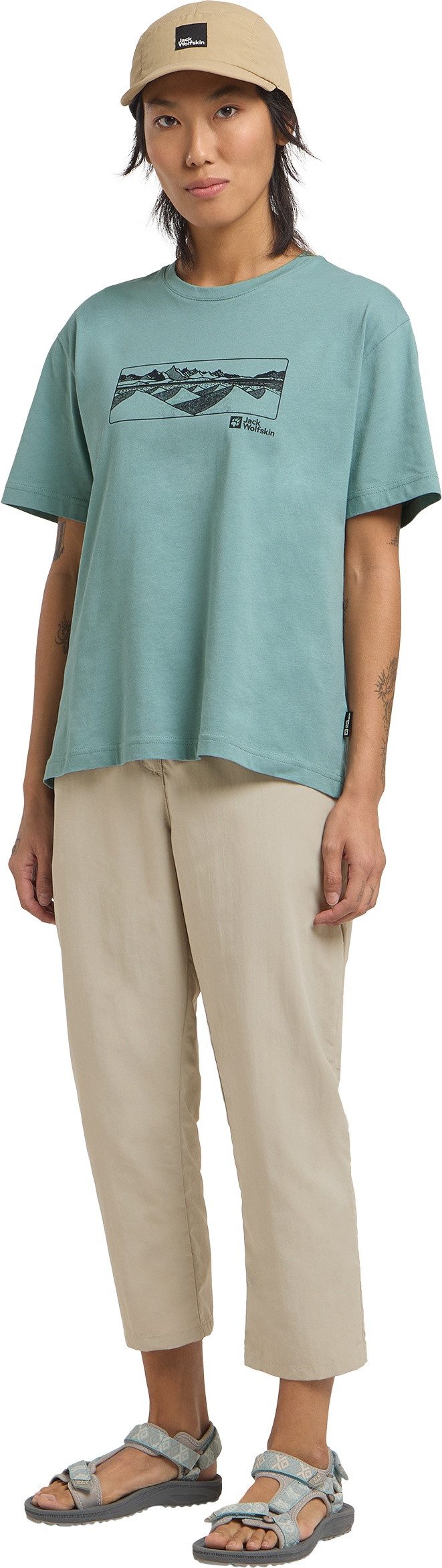 Jack Wolfskin Outdoorhose TIHAMA 7 8 PANTS W