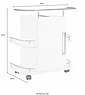 OPTIFIT Waschbeckenunterschrank »Napoli« mit Soft-Close-Funktion und Rollen, Breite 60 cm, Bild 10