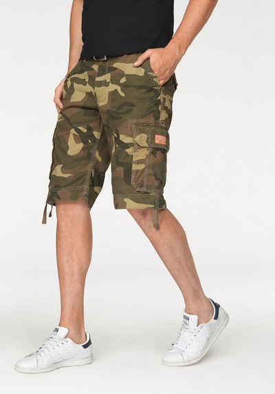 American Eagle Herren Bekleidung Kurze Hosen Cargo Shorts klassische cargo-shorts in Grün für Herren 