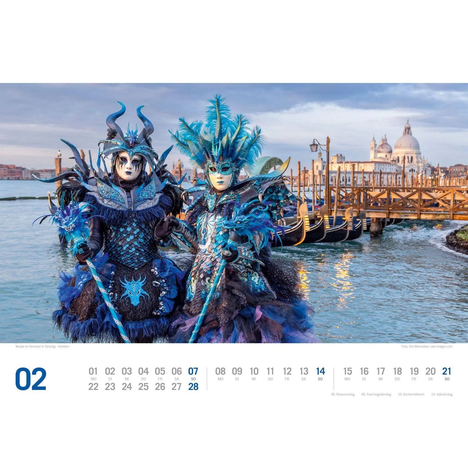 Ackermann Wandkalender Italien ReiseLust Kalender 2027, von Venedig bis Sizilien
